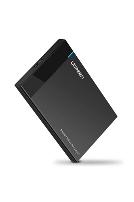 Boitier Disque Dur Externe Noir USB 3.0 2.5 pouces pour SATA HDD