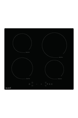 Plaque induction Beldeko - plaque de cuisson induction 4 foyers avec  minuterie, 7900w, 4 boosters, verrou enfants
