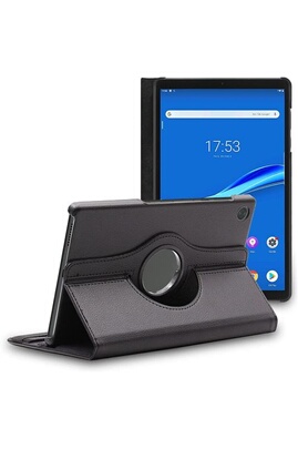 Housse Tablette Toproduits Etui Noir pour Lenovo Tab M10 Plus 10.6 Pouces  3e Gen (TB-125) 2022 avec Support Rotatif 360° [®]