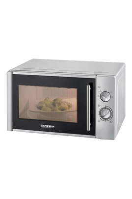 Micro-ondes Severin MW 7772 - Four micro-ondes monofonction - 28 litres -  900 Watt - argent
