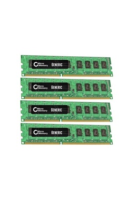 Mémoire RAM CoreParts - DDR3 - kit - 32 Go: 4 x 8 Go - DIMM 240 broches -  1600 MHz / PC3-12800 - mémoire sans tampon - ECC - pour Dell PowerEdge  M620, R620, R720, R720xd