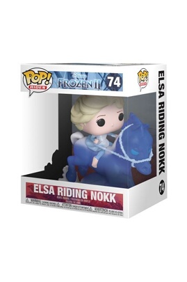 Figurine de collection Funko La Reine des neiges 2 - Figurine POP! Elsa  Riding Nokk 18 cm