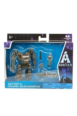 Figurine de collection McFarlane Toys Figurine Avatar Le Film Coffret AMP  et Quaritch