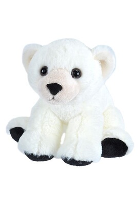 Ours blanc - peluche 20 cm