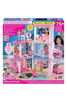 Poupée Barbie Maison de Rêve avec nombreux accessoires inclus