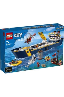 Lego Lego City LEGO® City Oceans 60266 Le bateau d'exploration