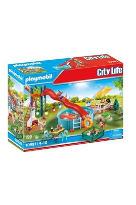 Playmobil Espace détente avec piscine 70987
