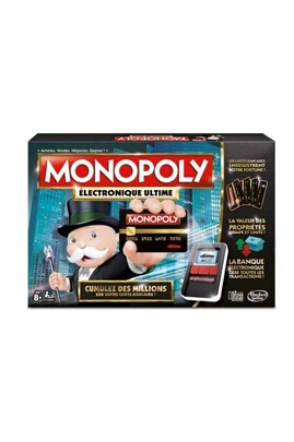 Jeu de société Hasbro Monopoly Electronique Ultime - Jeu de stratégie