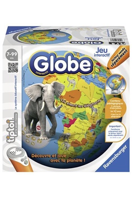 Globe terrestre enfant Ravensburger Globe interactif Tiptoi®
