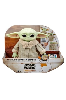 Peluche interactive Star Wars Figurine peluche radiocommandée The Child Bébé  Yoda