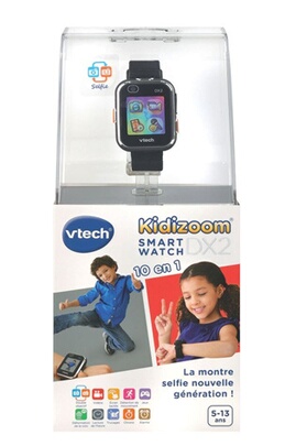 Kidizoom smartwatch max noire, jeux educatifs