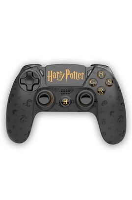 Freaks and Geeks Harry Potter - Manette Sans Fil PS4 - Prise Jack - Boutons  Lumineux - Noir