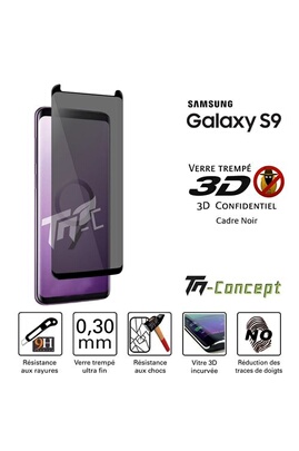 Vitre protection en verre trempé pour Samsung Galaxy S22 - TM Concept®