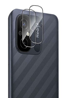 Protection d'écran pour smartphone XEPTIO Film en Verre Trempé protecteur  de lentille arrière de l'objectif appareil Photo / Caméra pour Xiaomi  Redmi 12C 4G 