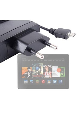 Connectique et chargeurs pour tablette GENERIQUE Chargeur secteur à charge  rapide pour tablette  Kindle Fire HDX 8,9" et 7"