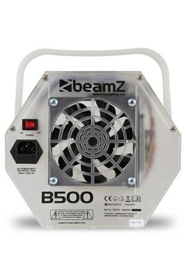Machine à bulles Beamz B500LED - Machine à bulles LED RGB + 5L de