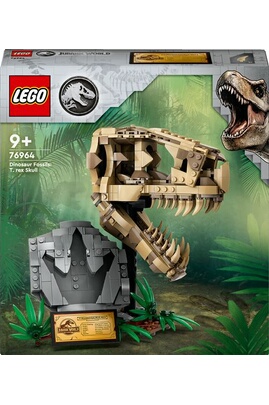 LEGO 76964 Jurassic World Les Fossiles de Dinosaures : Le Crâne du T.