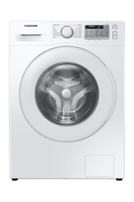 Lave-linge hublot Samsung WW80TA046TH - Machine à laver - largeur : 60 cm -  profondeur : 55 cm - hauteur : 85 cm - chargement frontal - 8 kg - 1400  tours/min - blanc