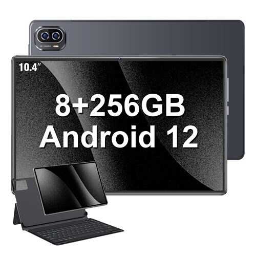 Tablette Tactile 10 Pouces, Android 12 GMS, 8Go RAM 128Go/TF 1TB
