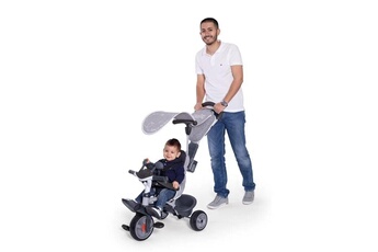 Porteur Marque Generique Porteur Pousseur Tricycle Evolutif Baby Driver Confort Gris Darty