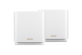Router Asus asus zenwifi ax (xt8) ax6600 tri-band mesh-system, 2er-pack - we black