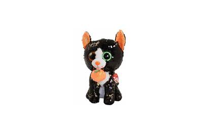 Peluches Ty Flippables Medium Jinx Le Chat Halloween Darty