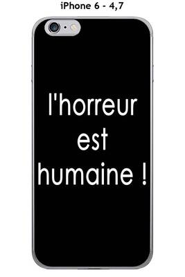 coque iphone 6 horreur