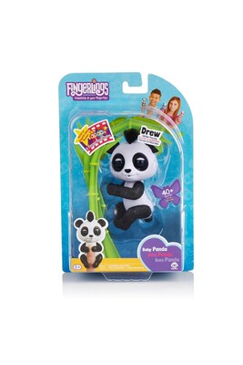 Poupees Fingerlings Bebe Panda Blanc Et Noir 3564 Darty