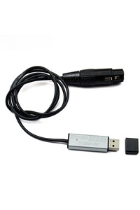 Adaptateur USB vers DMX 512 Interface Contrôleur Dmx512 PC Stage Lighting Controller Varimer Dongle noir 