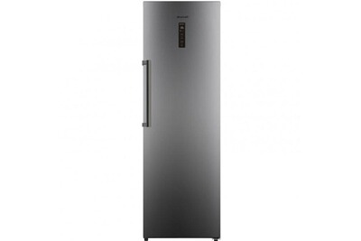 Brandt BRANDT Réfrigérateur Frigo Simple porte gris 327L Froid ventilé Total No Frost 