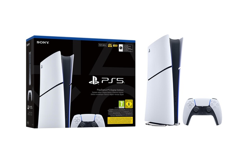 Console PlayStation 5 Slim Edition Digital — Blanc