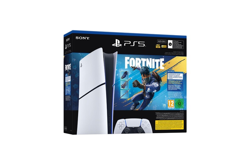 Console PlayStation 5 Slim Edition Digital — Pack Fortnite Flowering Chaos (Édition limitée)