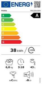 Proline FP6120A10WH — vue 2