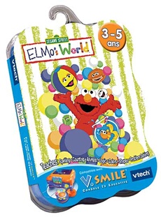 VSmile - Jeu éducatif Rue Sésame - Elmo's World