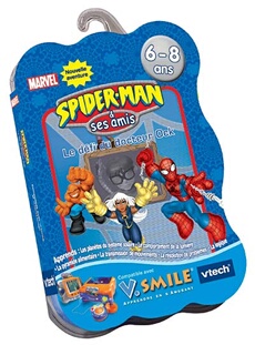 VSmile Jeu éducatif - Spider-Man et Ses Amis N°2 - Le Défi du Docteur Ock