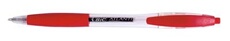 Stylo Bille Bic Atlantis Clic rouge
