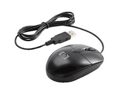 Optical USB Travel Mouse - Souris - optique - 3 boutons - filaire - USB