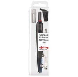 Compas d'école Rotring Compact, compas universel avec bras de rallonge ...