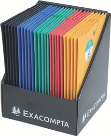 Chemise Exacompta - Chemise à élastiques 3 rabats Format Pocket Assortis