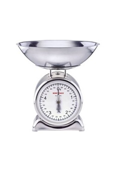 balance de cuisine soehnle balance de cuisine analogique, avec récipient de mesure silvia plage de pesée (max.)=5 kg acier inoxydable (brillant)