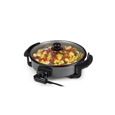 Poêle Electrique PZ2963 30 cm 1500W Gris