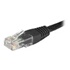Cordon Cat. 5e RJ45 U/UTP avec manchons noir 2 mètres Cordon Cat. 5e RJ45 U/UTP avec manchons noir 2 mètres
