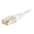 Elfcam® - 0,5m Câble Réseau Ethernet RJ45, Cat 7 STP 100% Cuivre, Câble Plat, 32 AWG, Blanc (0,5M Elfcam® - 0,5m Câble Réseau Ethernet RJ45, Cat 7 STP 100% Cuivre, Câble Plat, 32 AWG, Blanc (0,5M