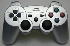 Manette Bluetooth PS3 Silver