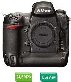 Appareil photo reflex D3x Nu
