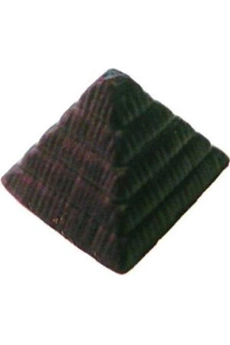 plat / moule generique ibili - ustensiles et accessoires de cuisine - moule plastique chocolat pyramide ( 752001-6 )