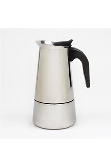 tasse et mugs non renseigné cafetiere inox 18/8 induction 9 tasses - trend'up - argent - inox
