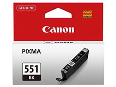 CLI-551BK - 7 ml - noir - original - réservoir d'encre - pour PIXMA iP8750, iX6850, MG5550, MG5650, MG5655, MG6450, MG6650, MG7150, MG7550, MX725,