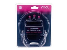 CSQ-HEAD/N - Ecouteurs - sur-oreille - filaire - jack 3,5mm - noir