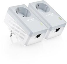Kit de 2 Adaptateurs CPL AV500 500 Mbps avec prise intégrée